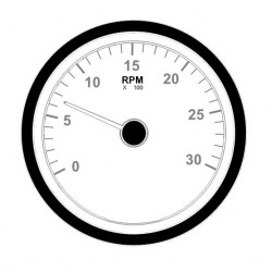104561S - Round Actia Slave Gauge Instrument Cluster Repair Service