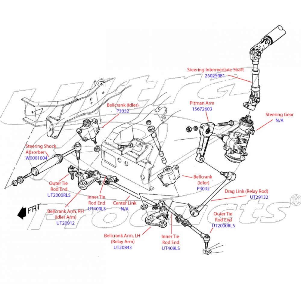 Chevy express front suspension diagram
