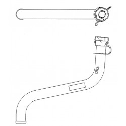 W0007861  -  Engine Oil Fill Tube w/ Cap (L6I - 4.5L)