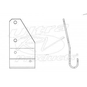 W0008661  -  Radiator Support Stay Plate