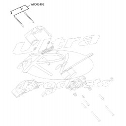 W8002402 - Brake Pad Slide Pin Kit for 2 Calipers (68mm Brembo)