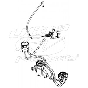 W8005452  -  Kit-hose Asm Replacement Steer Gear To Brake Booster