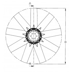 W0003035  -  Fan - 30" Blower
