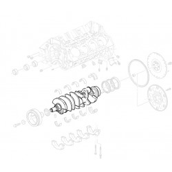 89017574R  -  Reman Crankshaft Asm (8.1L)