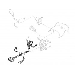 26047332 - Ignition Switch w/ Column Harness