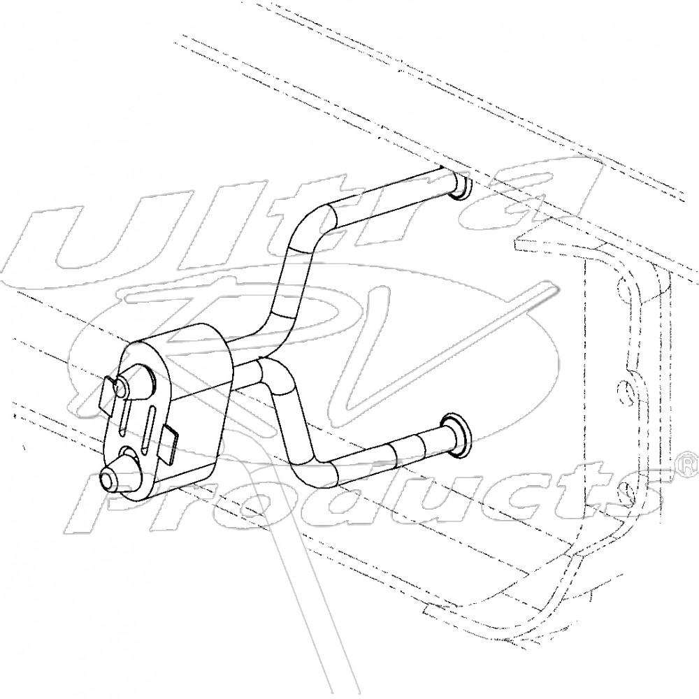 15035401  -  Hanger Asm - Exhaust Rear