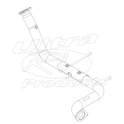 W0012759  -  Pipe Asm - Exhaust Manifold Right Hand