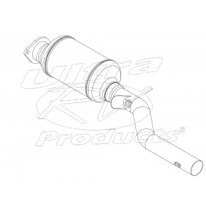 W0012775  -  Converter - Exhaust Asm Right Hand