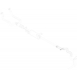 W0012776  -  Pipe Asm - Exhaust Tail 
