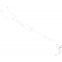 W0012777  -  Pipe Asm - Exhaust Tail 