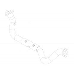 W0013877  -  Pipe Asm - Exhaust Manifold Left Hand