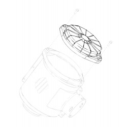 W8000448  -  Cover- Air Cleaner Housing (L4B - 3.9L Cummins)