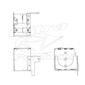 15961610  -  Park Brk Actuator Bracket 