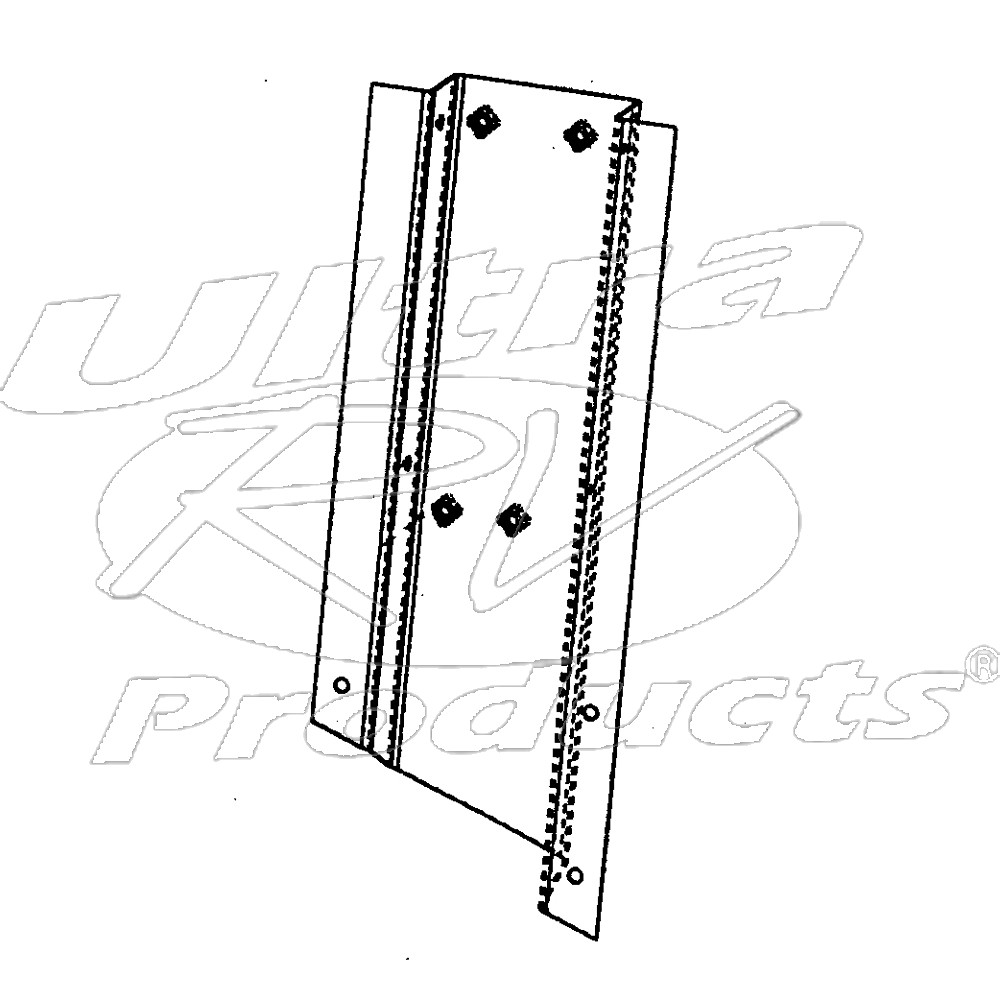 W0000319  -  Bracket Asm - Radiator Upright Support Outer