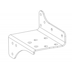 W0013384  -  Brace - Corner Asm Front Crossmember Left Hand