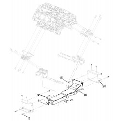 W8005827  -  Kit - Engine Crossmember Asm Replacement