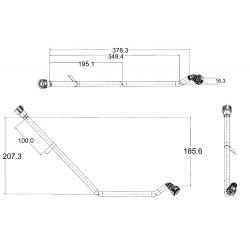 W0005122  -  Hose Asm-evap  Dual Cn 