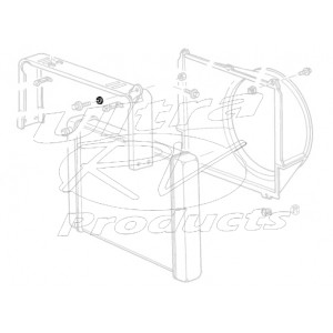 14044082  -  Insulator Asm - Radiator Upper Mounting Bracket