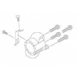26047538  -  Support Asm - Steering Column Housing