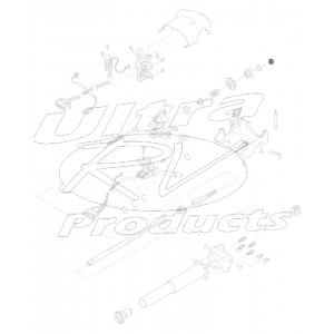 11609658  -  Nut - Steering Wheel (Flanged)