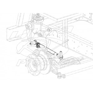 W0000449  -  Link Asm - Drag (Steering Linkage Relay)