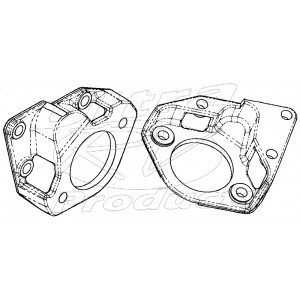 W0000483  -  Bracket - Power Steering Pump Adapter