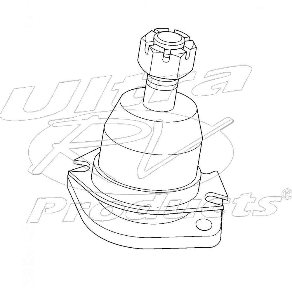W8803006  -  Front Upper Control Arm Joint (Independent - Disc/Drum)