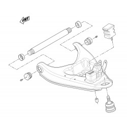 15984961  -  Arm Asm - Lower Control, LH (IFS - Disc/Drum)