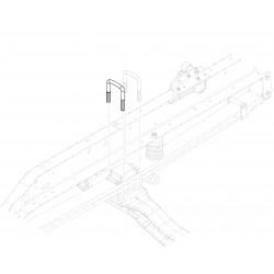 W0008052  -  Front Leaf Spring U-Bolt (9/16")