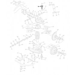 W8002144  -  Stud Asm - Steering Knuckle Upper Control Arm Ball