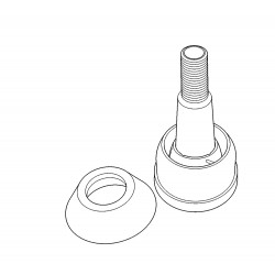 W8803008  -  Front Lower Control Arm Ball Joint (Independent - Disc/Drum)