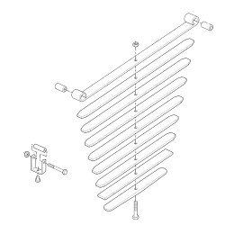 W8803517  -  Spring Asm - Rear Leaf (3380 lbs)