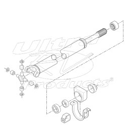 15713345  -  Propshaft Asm - Front (890.5MM)