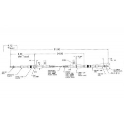 W0000919  -  Transmission Shift Cable