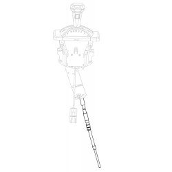 W8004237  -  Cable - Automatic Transmission Shift Control Overall length 88.5 Inches (Remote Shift - 8W2)