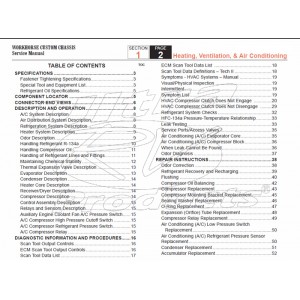 2005-2007 Workhorse LF72 HVAC Service Manual Download