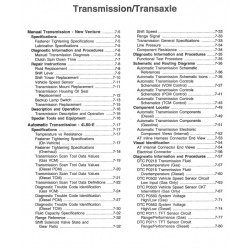 1998 Chevrolet P Series Transmission Service Manual Download
