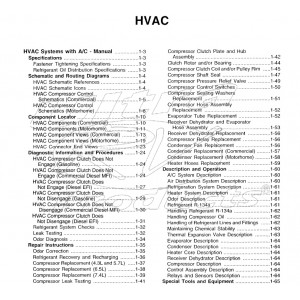 1999-2003 Workhorse HVAC Service Manual Download