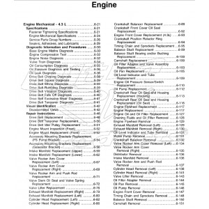 1999-2003 Workhorse Engines Service Manual Download