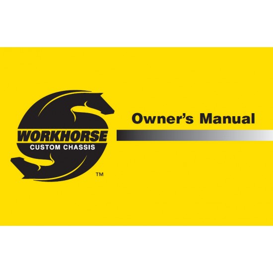 2008 Workhorse Rear Diesel Pusher Owners Manual Download