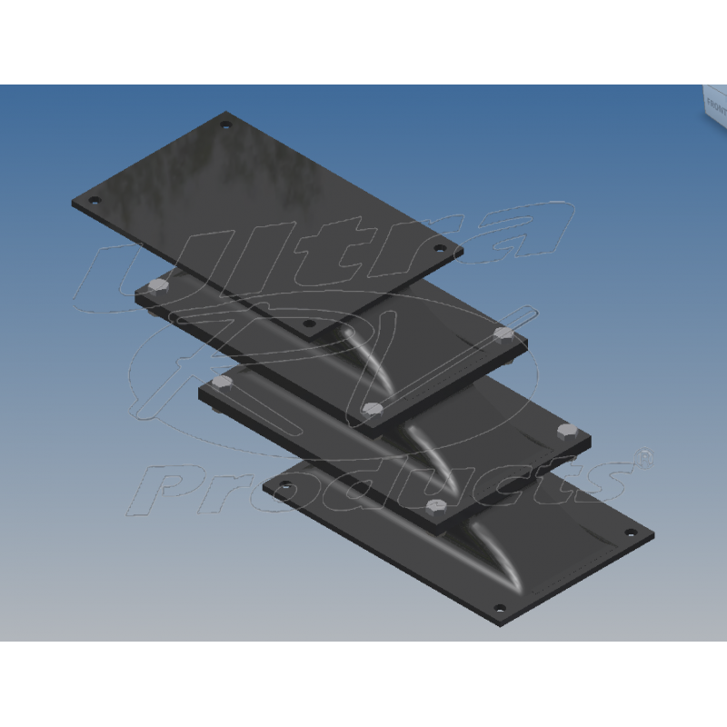 AO25-004 - Mor/Ryde F53/P30 Tag Axle Rubber Spring - Morryde