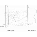 C40017 - Pacbrake PRXB Exhaust Brake Cummins 8.3L ISC & 8.9L ISL 3.5" Full Marmon