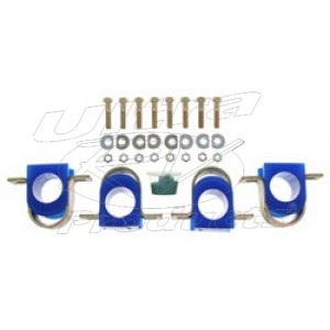4109-109 Factory Front Anti-sway Bar Poly Bushing Kit For P32 RV (1-1/4" Diameter)