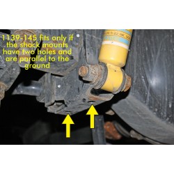 1139-145 - Rear Anti-sway Bar For Ford F53 2006+ (Dana 150 Only, 20-22K)