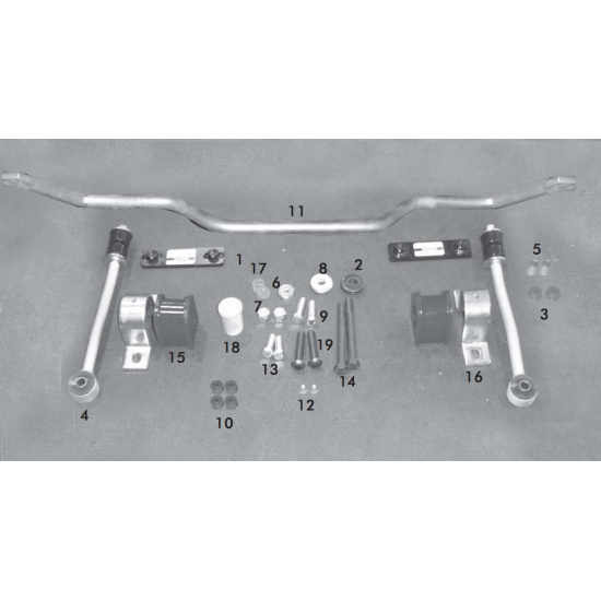 1109-150 Roadmaster Chevy/GMC/Workhorse Express/Savana 2500/3500 1-3/8" Rear 1109-150 Roadmaster Chevy/GMC/Workhorse Express/Savana 2500/3500 1-3/8" Rear