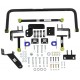 1259-106  -  Roadmaster Heavy Duty Front Sway Bar and TruTrac Bar Combo Kit for Workhorse W22 & W24 Class A Motorhome