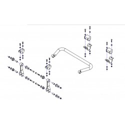 1209-139  -  Front Sway Bar for Freightliner XC with V-Ride 2015+