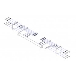 1209-140  -  Rear Sway Bar for Freightliner XC with V-Ride 2015+