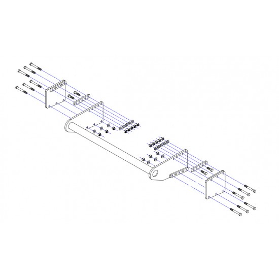 1209-140  -  Rear Sway Bar for Freightliner XC with V-Ride 2015+