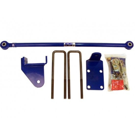 SS301U  -  Chevy P30 SuperSteer Rear Trac Bar W/ U-bolts (Rear Drum)